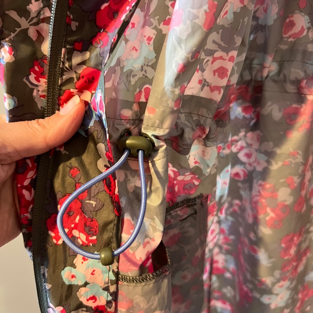 Joules Right As Rain Go Lightly Packable Rain Coat Waterproof Breathable Size 4 - Picture 8 of 16